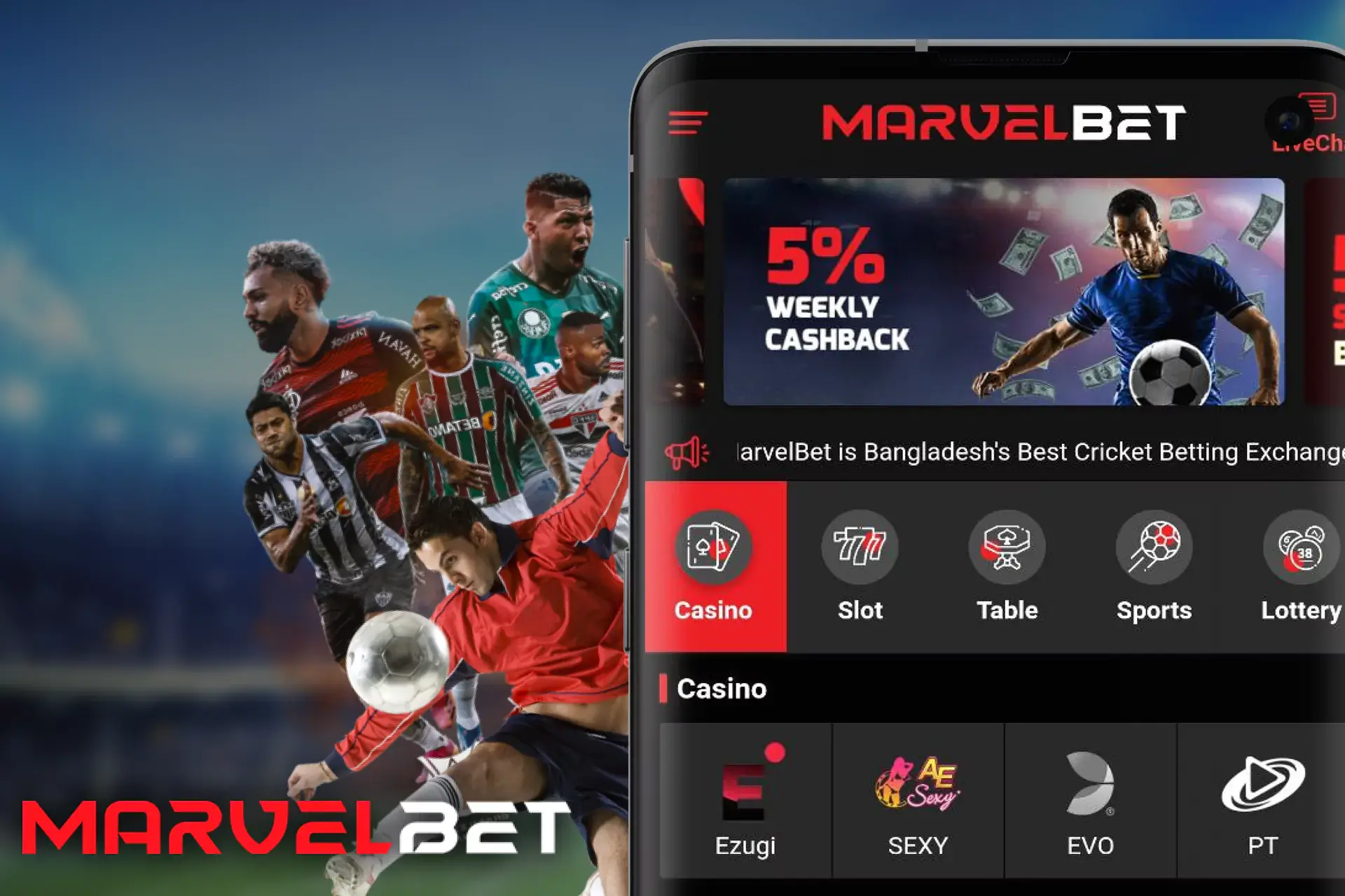 Marvelbet Mobile App